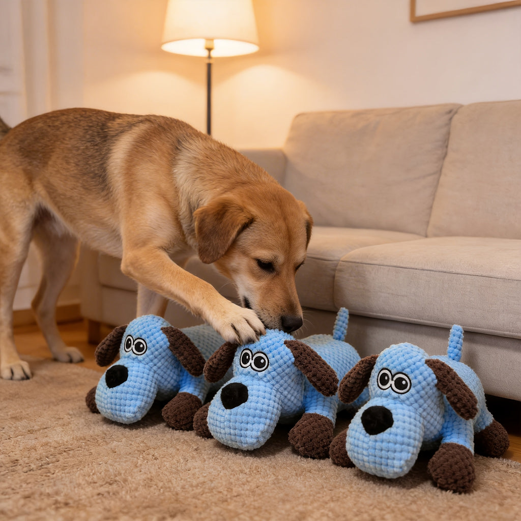 Blue Flat-Face Dog