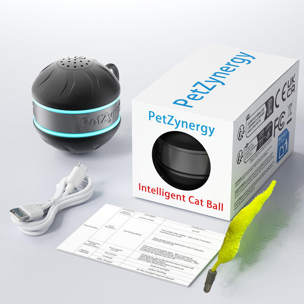Cat interactive toy ball