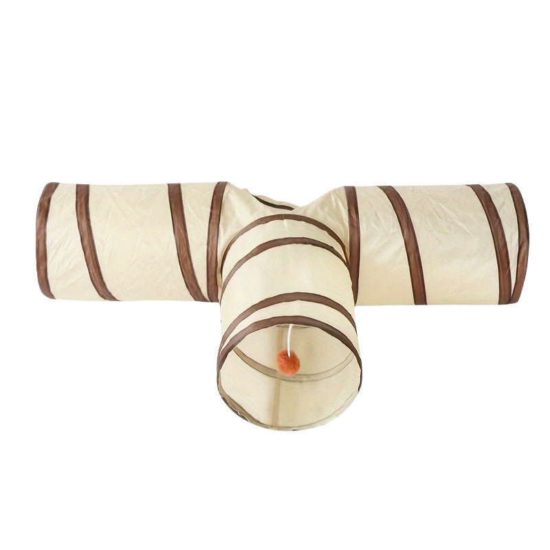 Foldable Cat Tunnel Toy