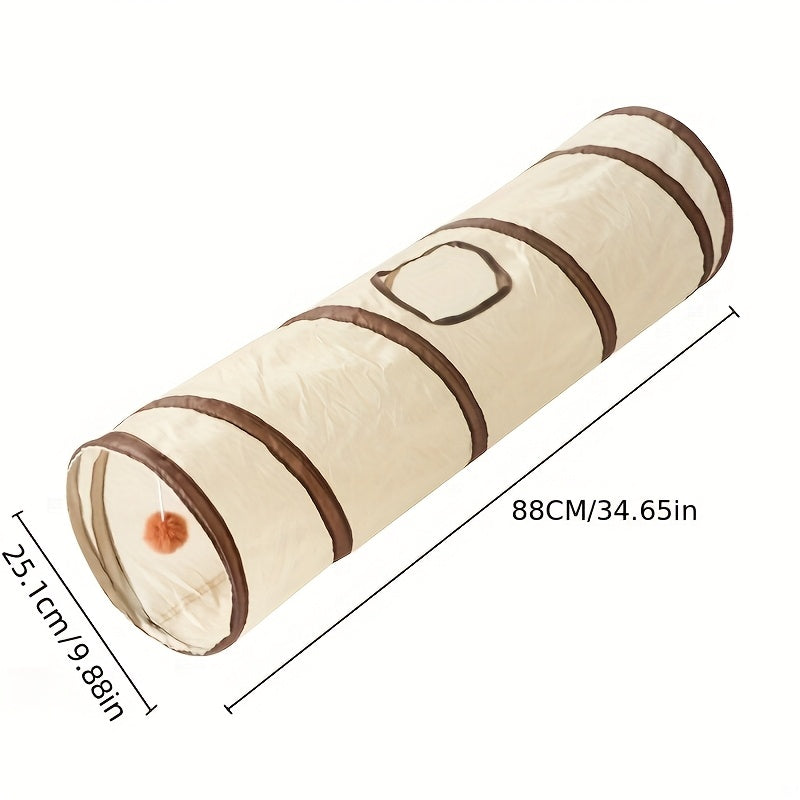 Foldable Cat Tunnel Toy