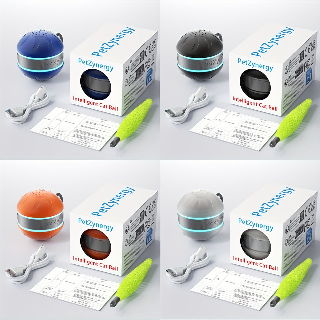 Cat interactive toy ball